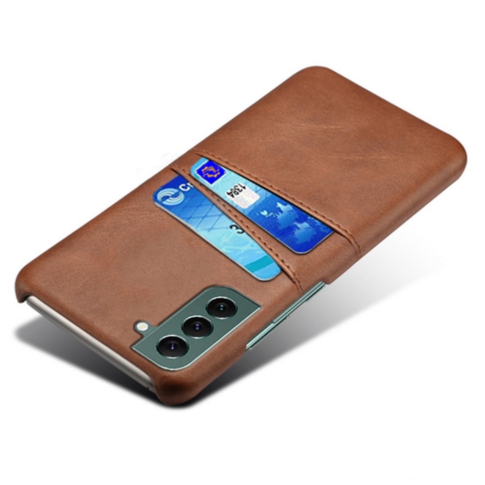 Coque Card Slots Samsung Galaxy S25 Ultra, marron