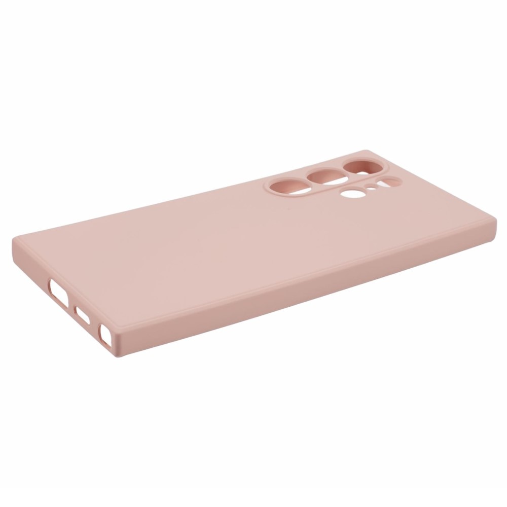 Coque TPU résistante aux chocs Samsung Galaxy S24 Ultra, Rose