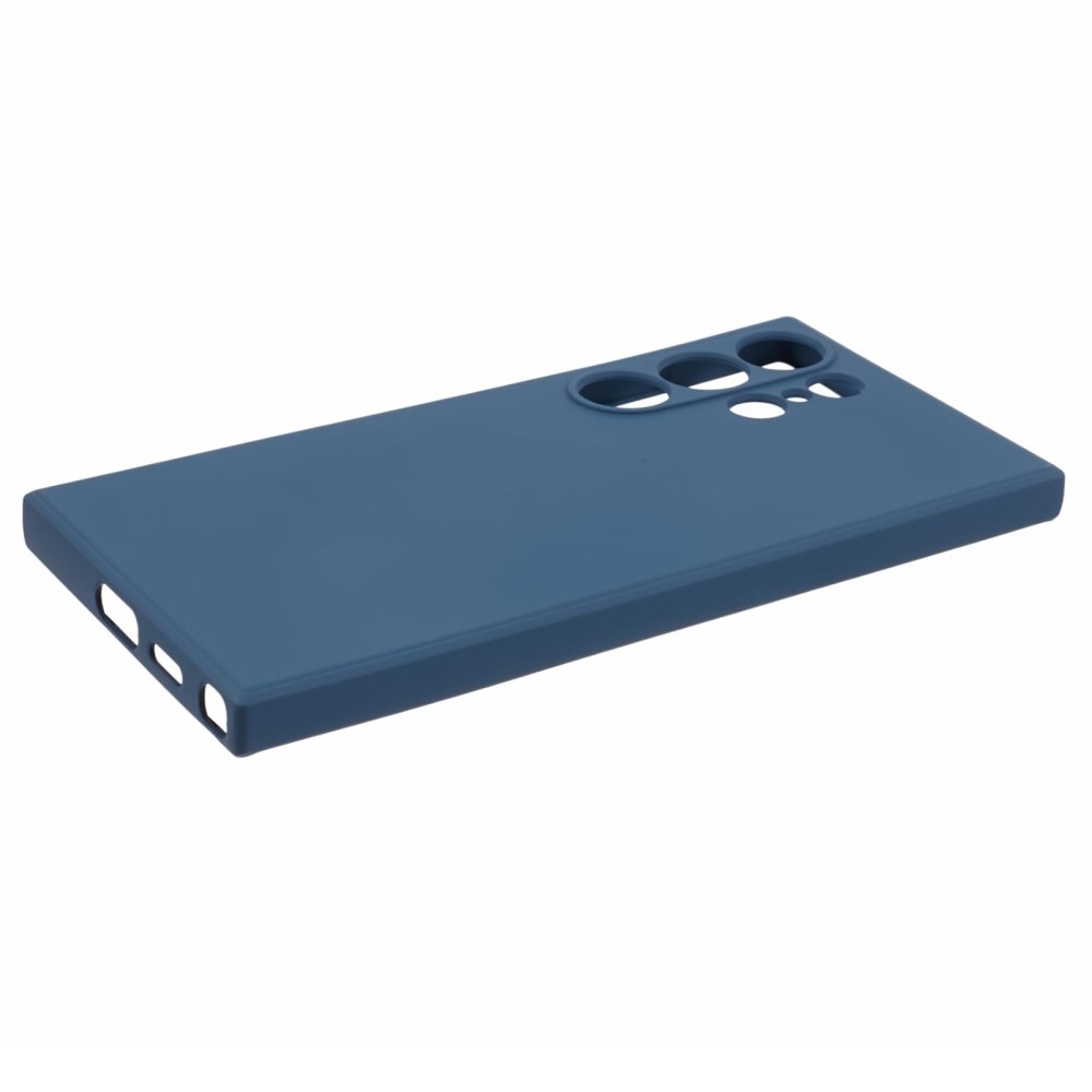 Coque TPU résistante aux chocs Samsung Galaxy S24 Ultra, Bleu