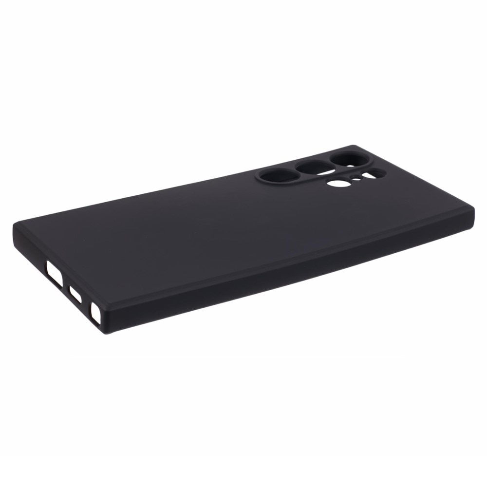 Coque TPU résistante aux chocs Samsung Galaxy S24 Ultra, Noir