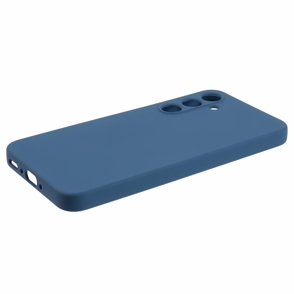 Coque TPU résistante aux chocs Samsung Galaxy A55, Bleu