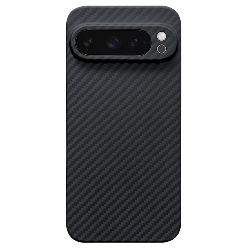 Coque fine Fibre d'aramide Google Pixel 9 Pro, noir