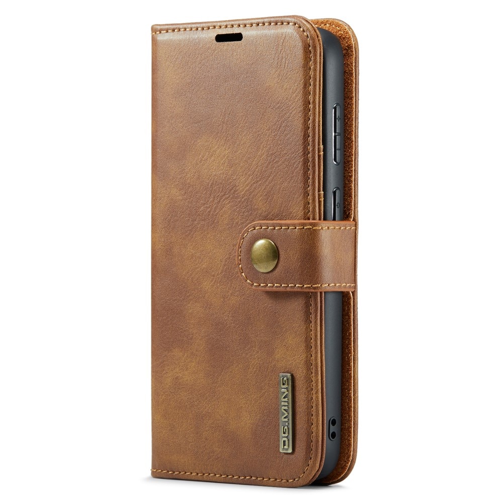 Étui portefeuille Magnet Wallet Samsung Galaxy A55, Cognac