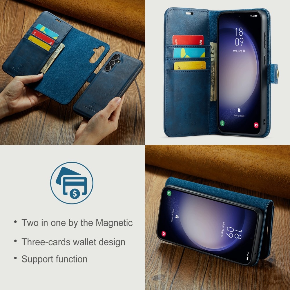 Étui portefeuille Magnet Wallet Samsung Galaxy A55, Blue