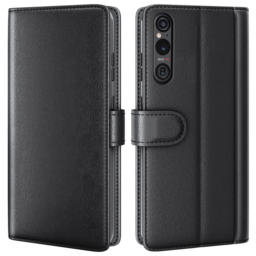 Kit pour Sony Xperia 1 VI : Coque portefeuille et protecteur d’écran