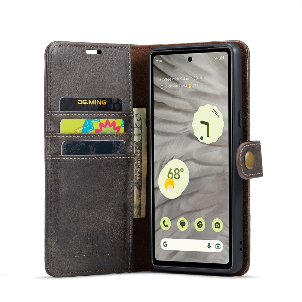 Étui portefeuille Magnet Wallet Google Pixel 9 Pro XL, Brown