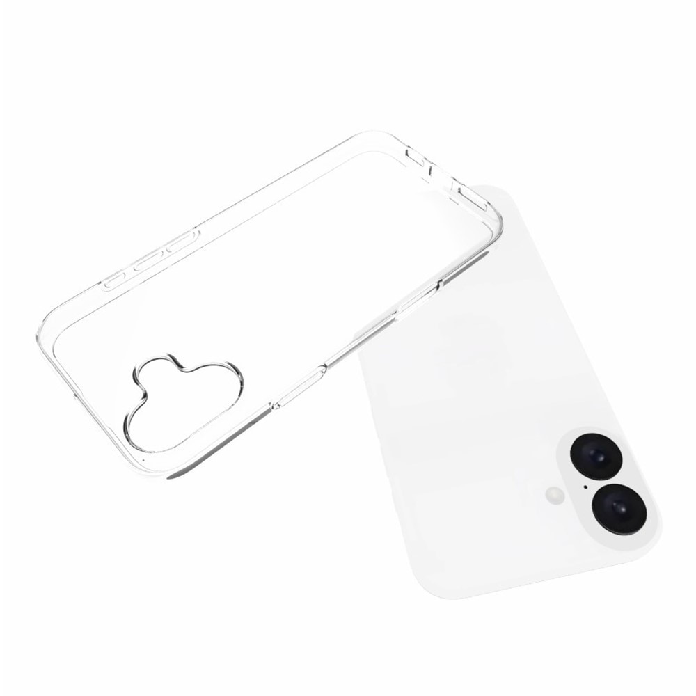 TPU Coque iPhone 16 Plus, Clear