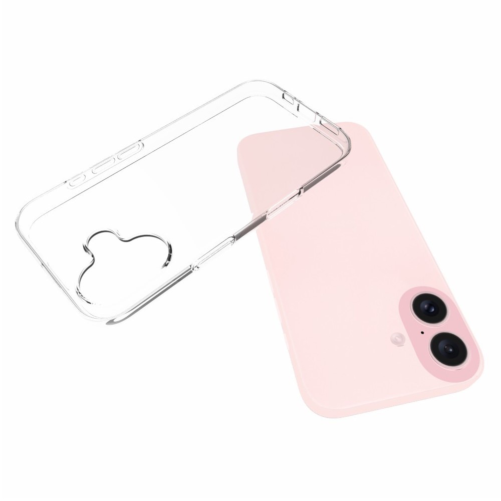 TPU Coque iPhone 16, Clear