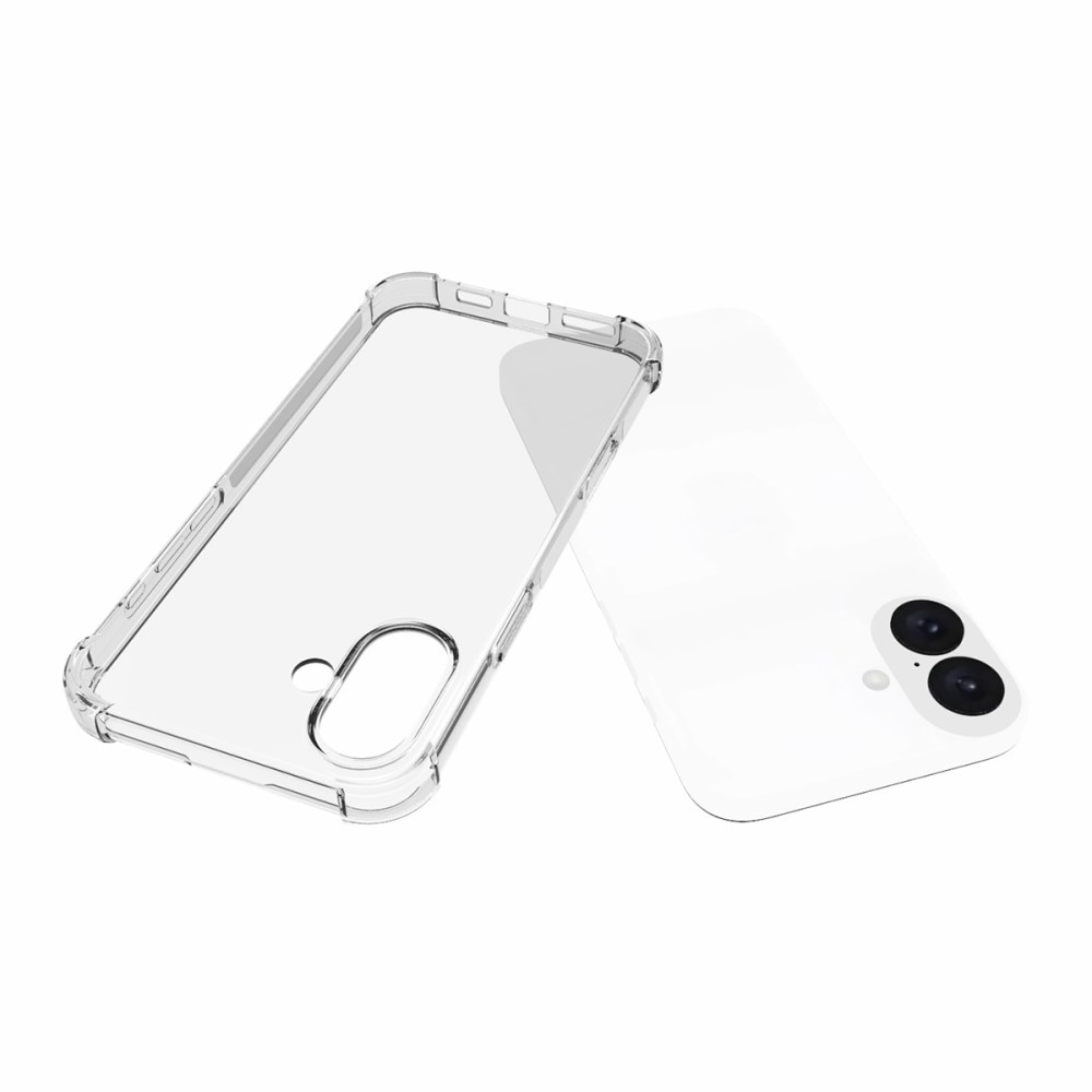 Coque TPU Extra iPhone 16 Plus, Clear