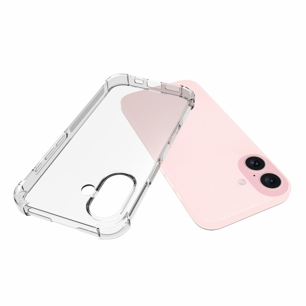 Coque TPU Extra iPhone 16, Clear