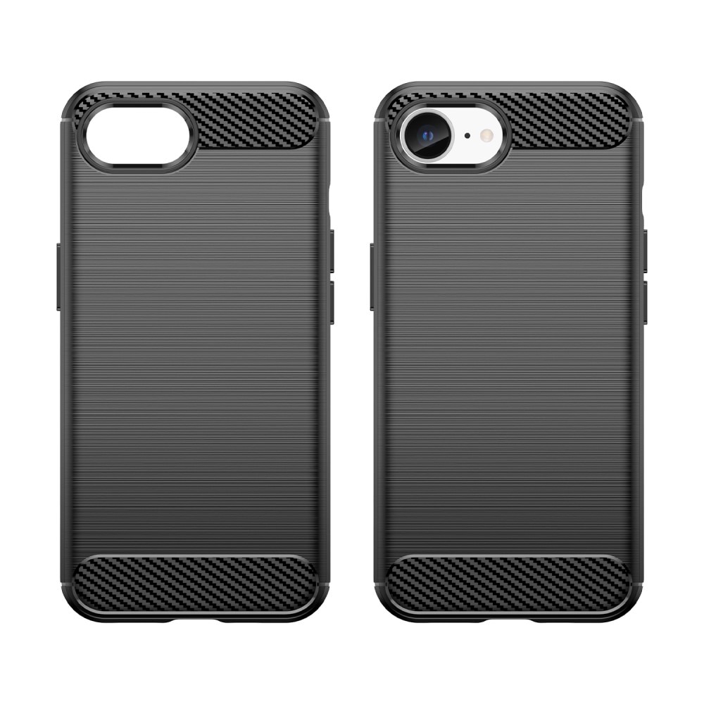 Coque TPU Brushed iPhone SE 2025, Black