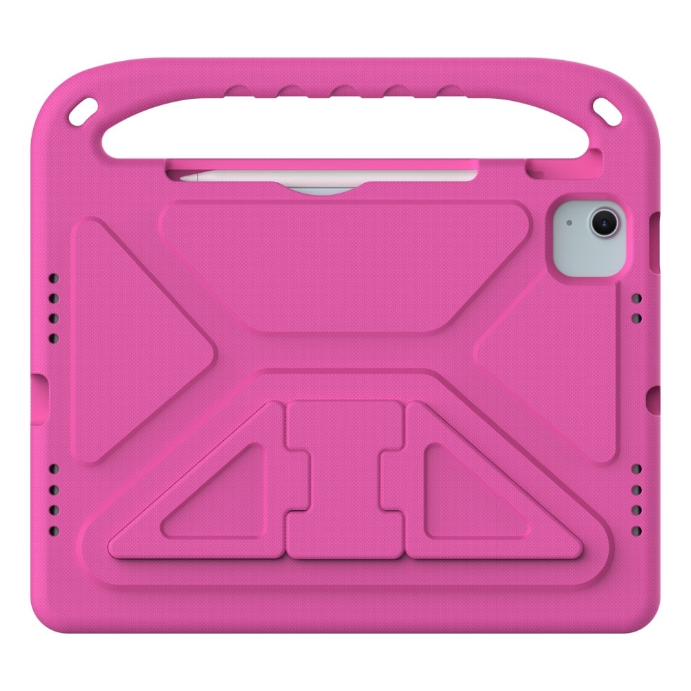 Coque EVA avec poignée pour enfants pouriPad Air 11 6th Gen (2024), rose