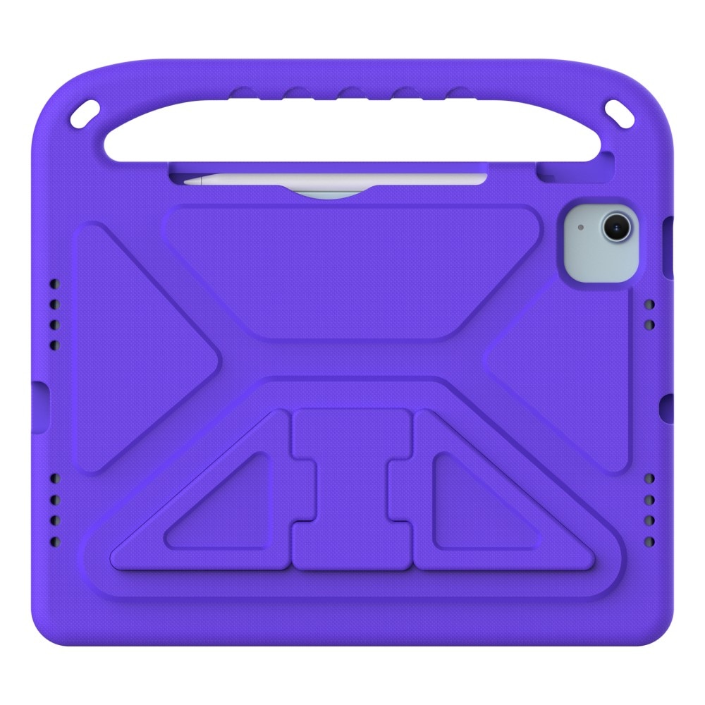 Coque EVA avec poignée pour enfants pour iPad Air 11 6th Gen (2024), violet