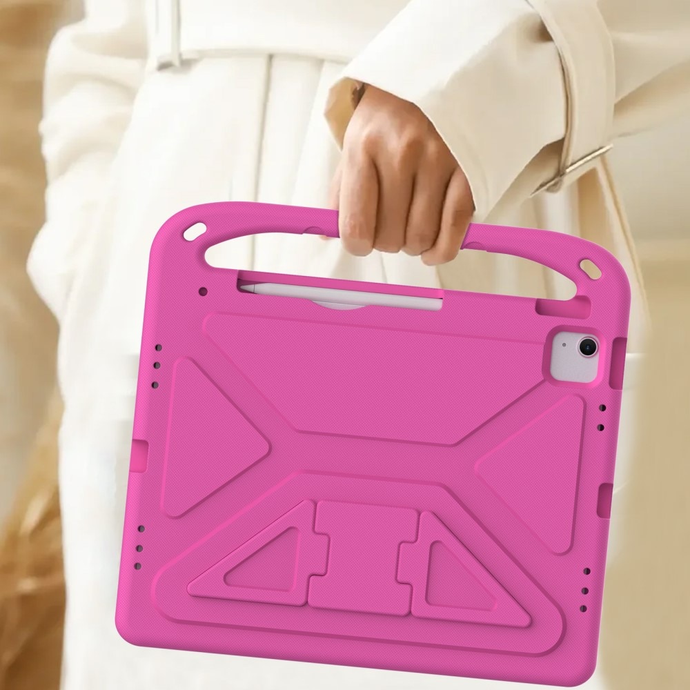 Coque EVA avec poignée pour enfants pour iPad Pro 13 7th Gen (2024), rose