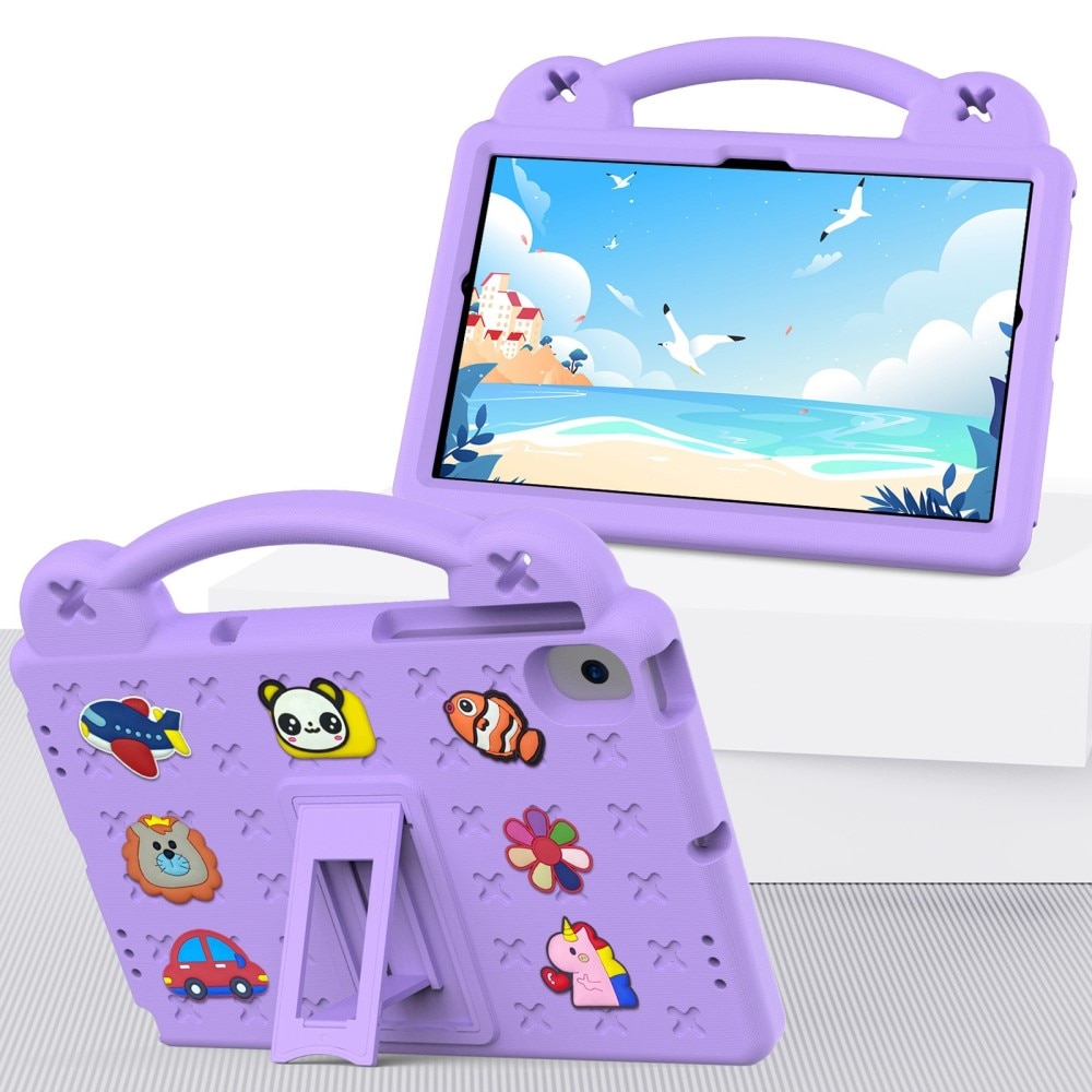 Kickstand Coque antichoc pour enfants Samsung Galaxy Tab A8 10.5, violet