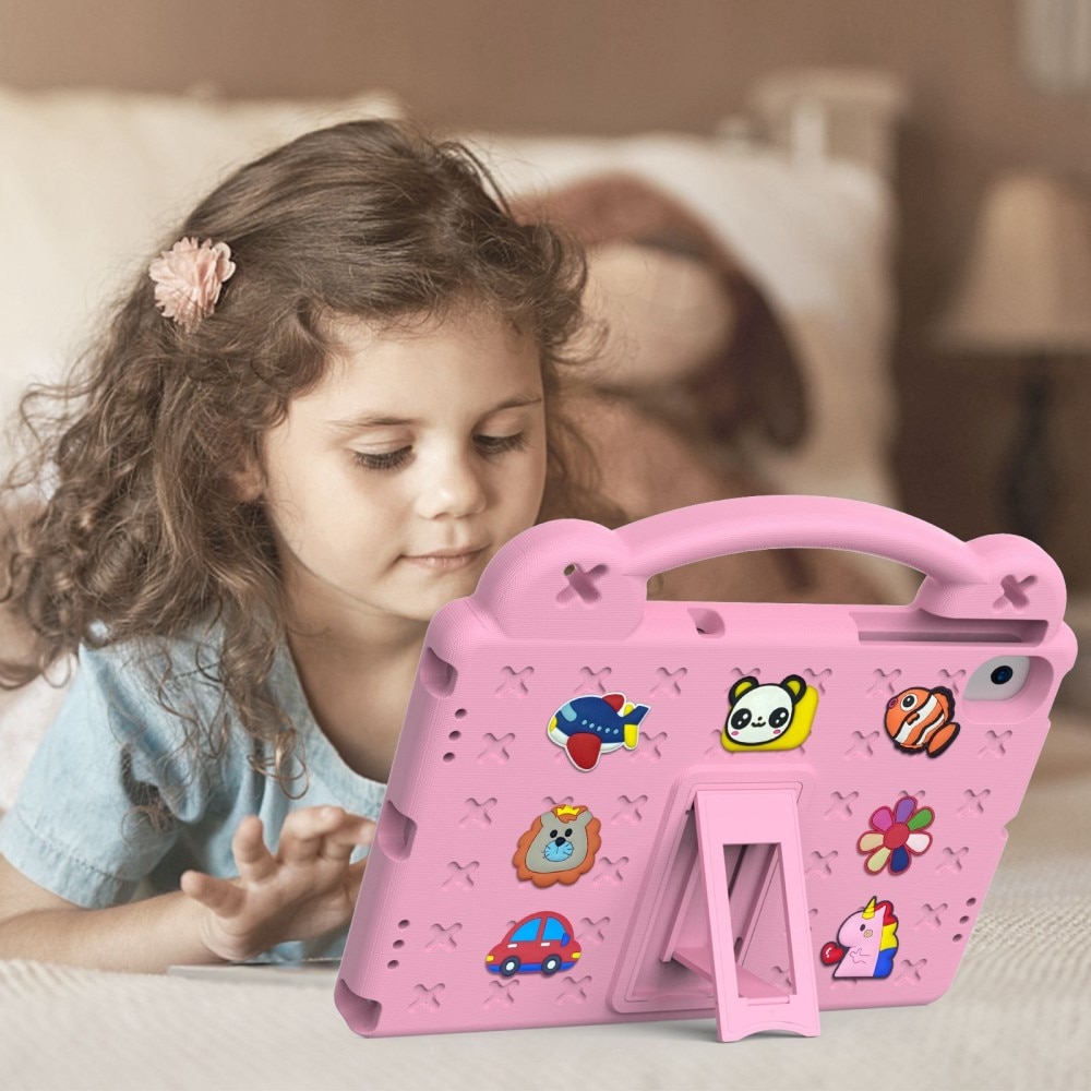 Kickstand Coque antichoc pour enfants Samsung Galaxy Tab A8 10.5, rose