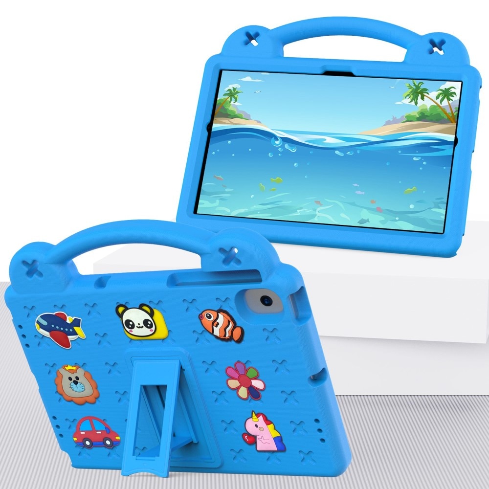 Kickstand Coque antichoc pour enfants Samsung Galaxy Tab A8 10.5, bleu