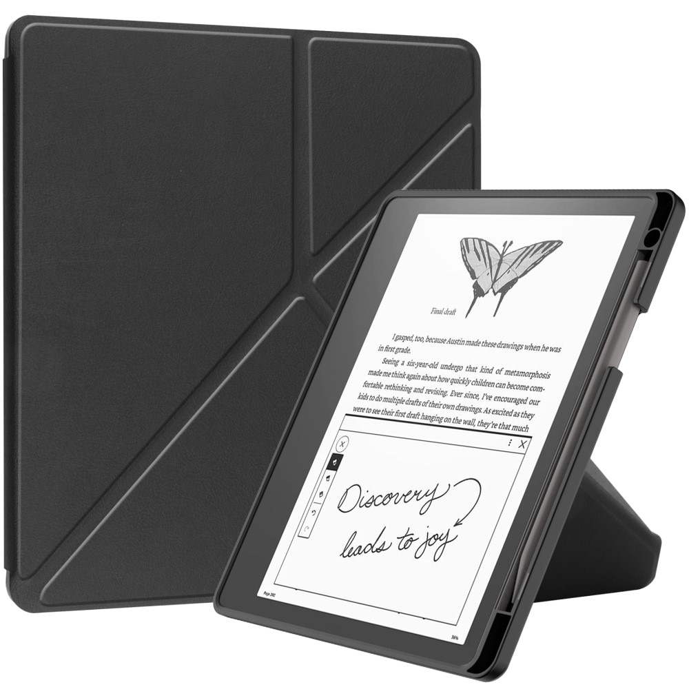Coque Origami Amazon Kindle Scribe 10.2, noir