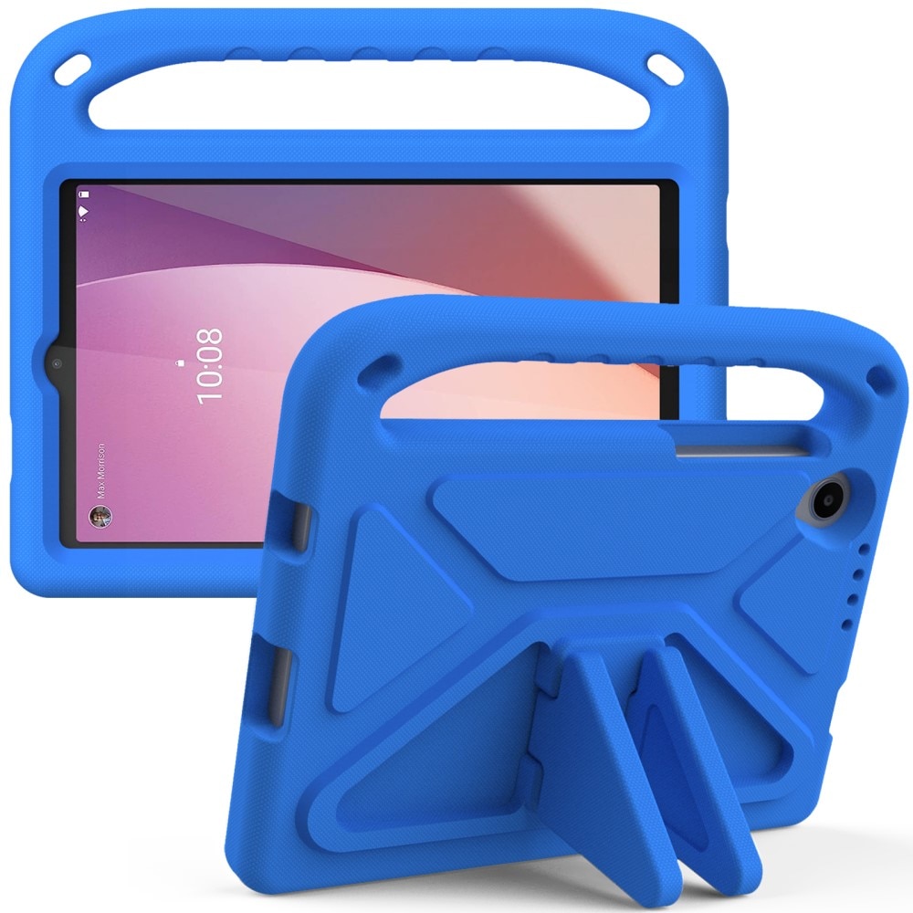 Coque EVA avec poignée pour enfants pour Lenovo Tab M8 (4th Gen), bleu