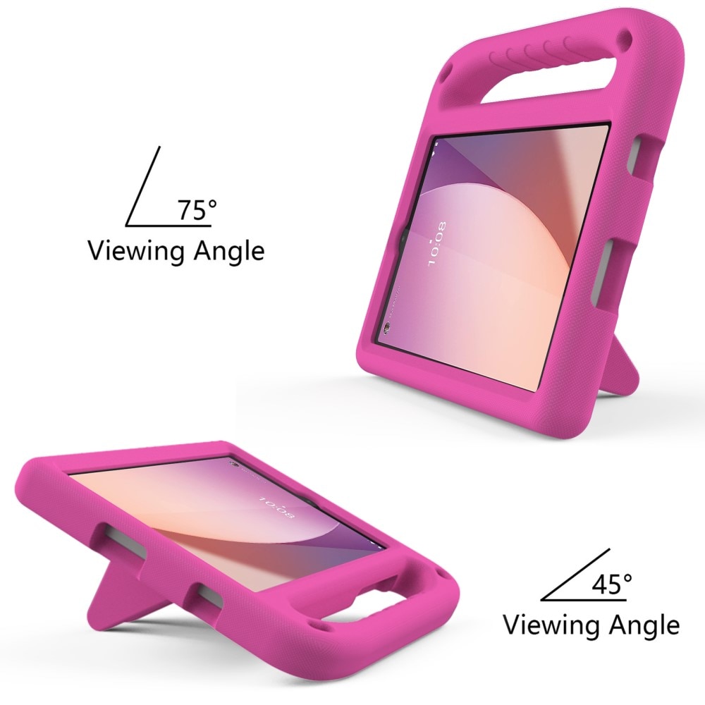 Coque EVA avec poignée pour enfants pour Lenovo Tab M8 (4th Gen), rose