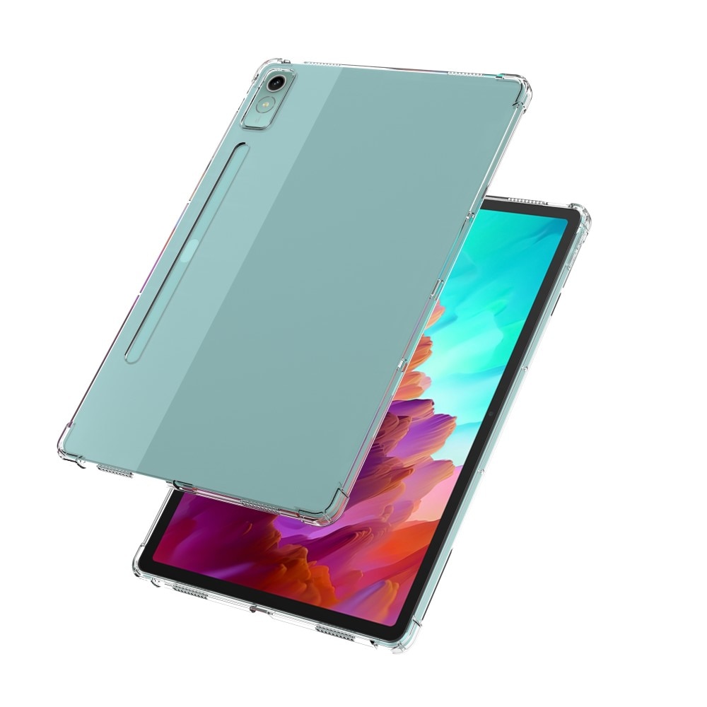 Coque TPU résistant aux chocs Lenovo Tab P12, transparent