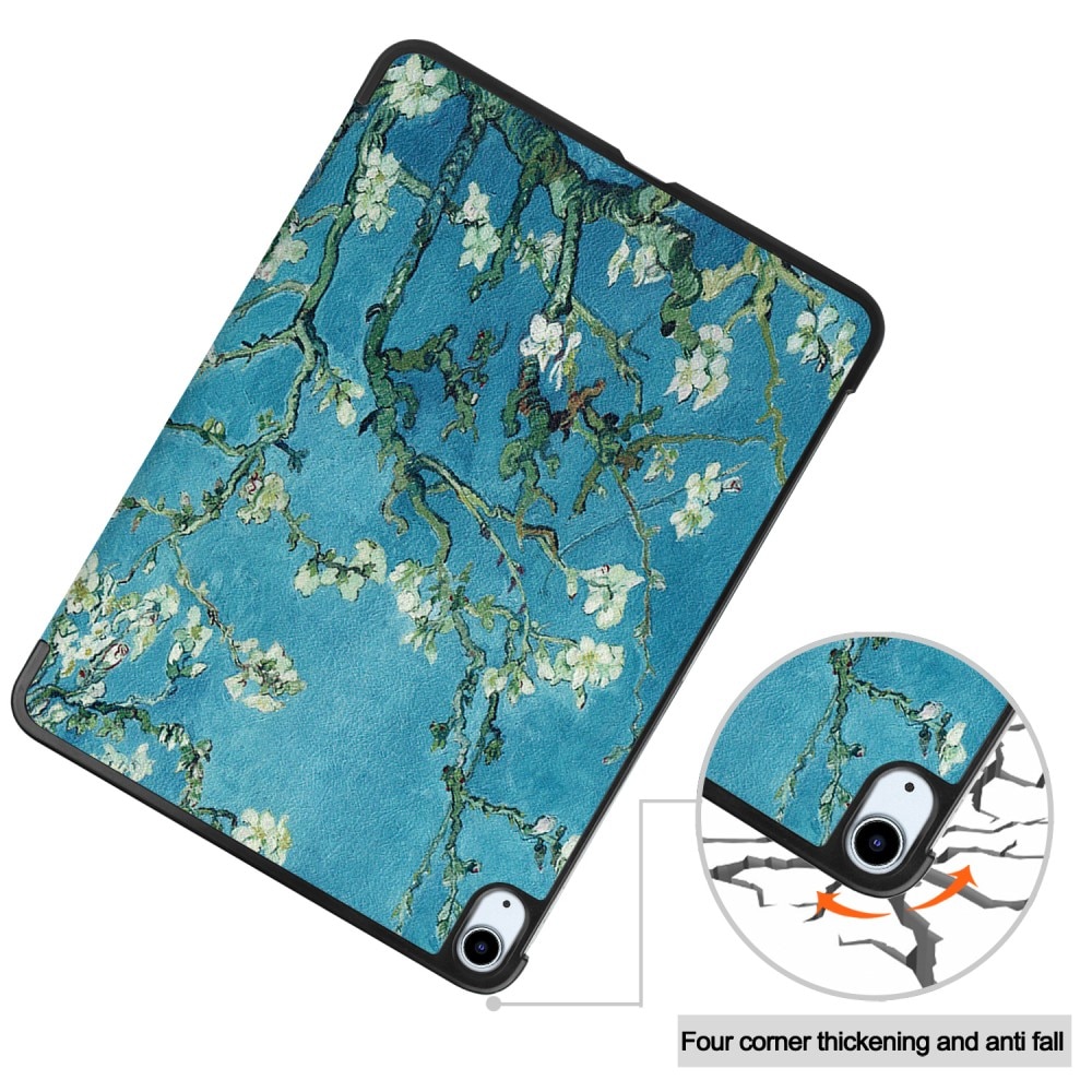 Étui Tri-Fold iPad Air 11 6th Gen (2024), Fleurs de cerisier