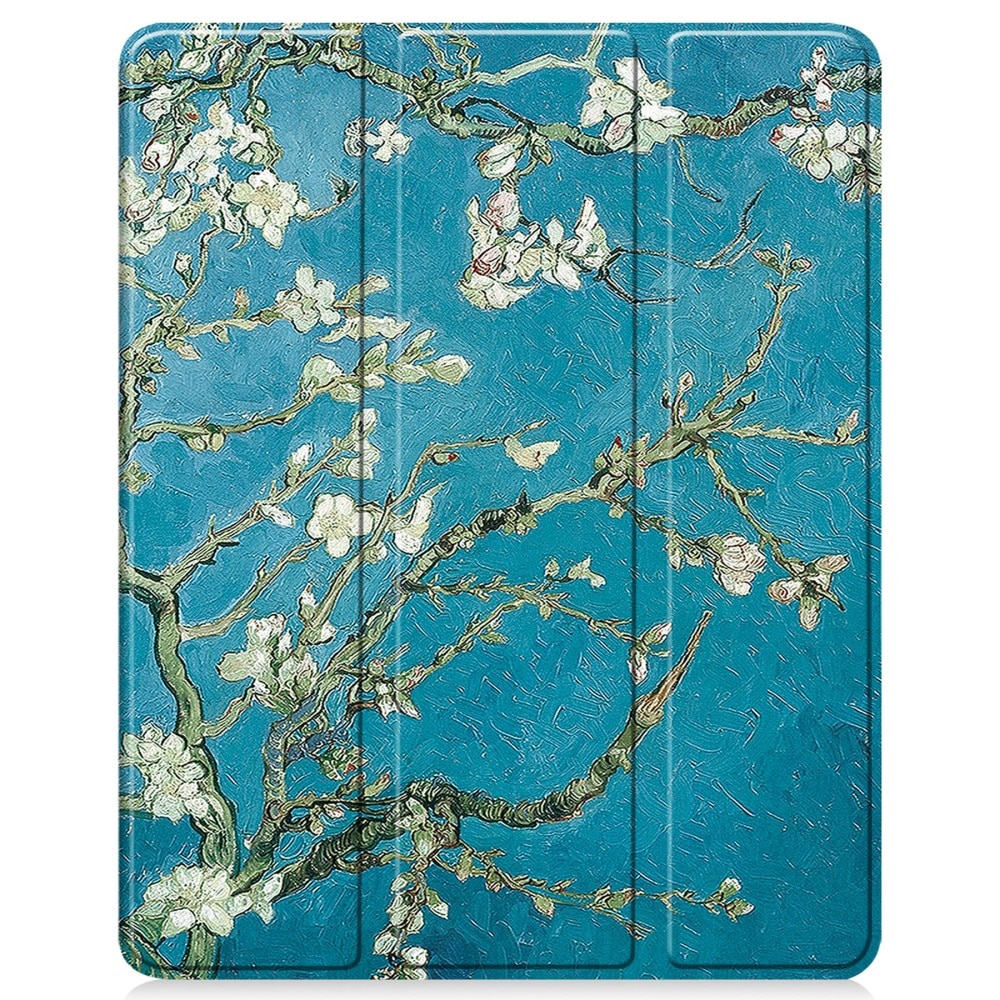 Étui Tri-Fold Apple iPad Air 13 2nd Gen (2025), Fleurs de cerisier