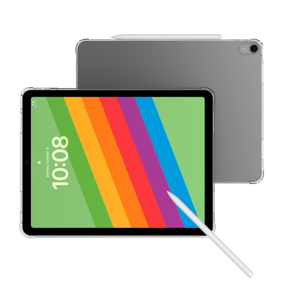 Coque TPU résistant aux chocs Apple iPad Air 13 2nd Gen (2025), transparent