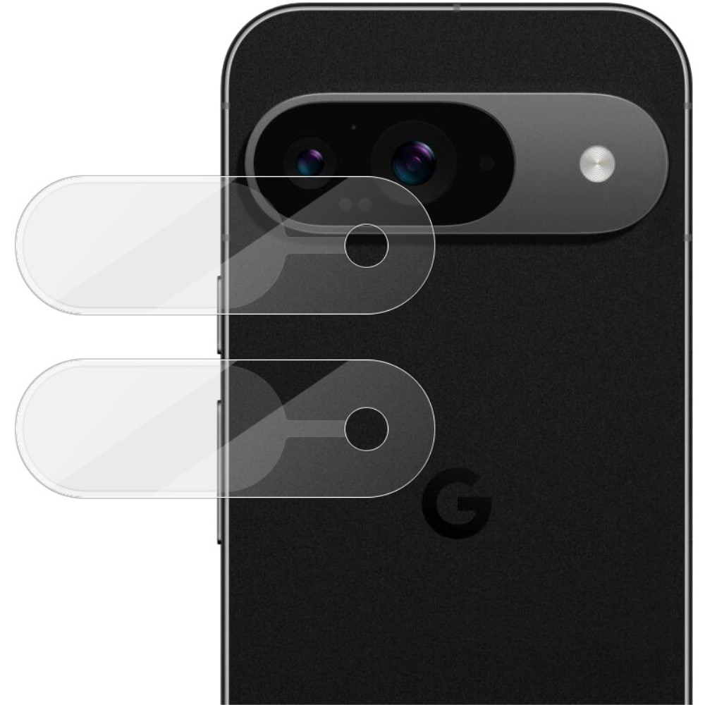Protecteur de lentille en verre trempé 0,2 mm (2 pièces) Google Pixel 9, transparent