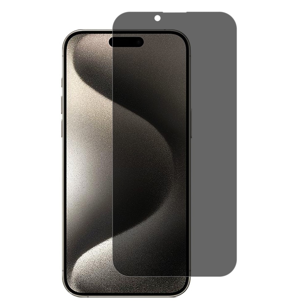 Protecteur d'écran de confidentialité en verre trempé iPhone 16 Pro Max