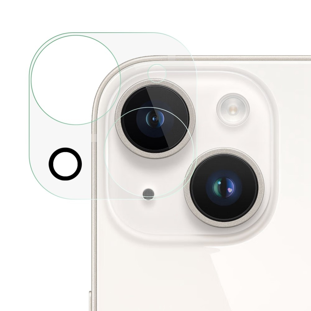 Protecteur de caméra et protecteur d'écran en verre trempé pour iPhone 14