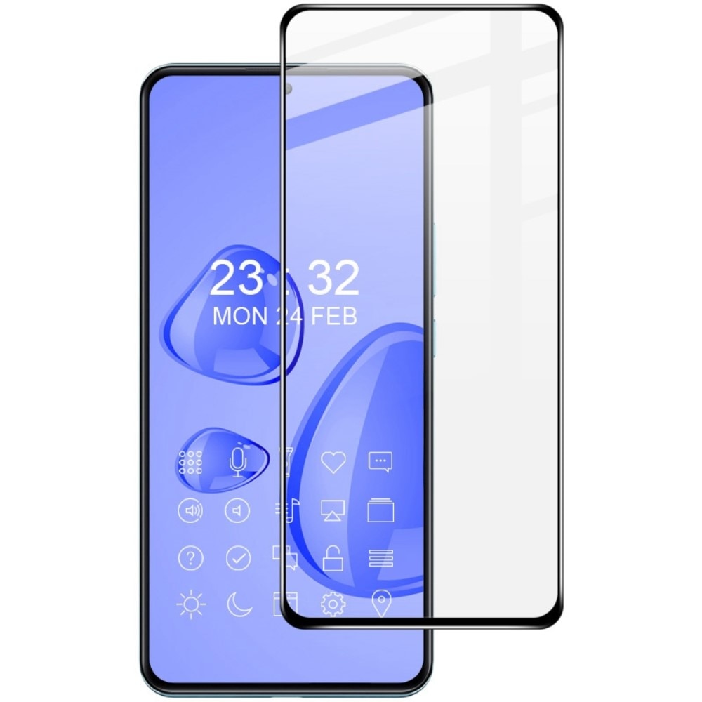 Protecteur d'écran complet verre trempé Xiaomi 12T/12T Pro Noir