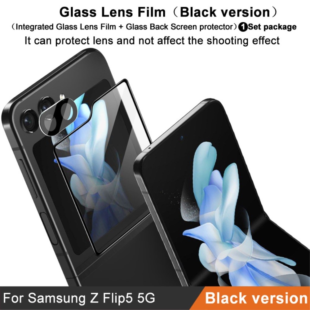Protecteur d'écran de confidentialité Samsung A14 5G + verre de protection  Lentille