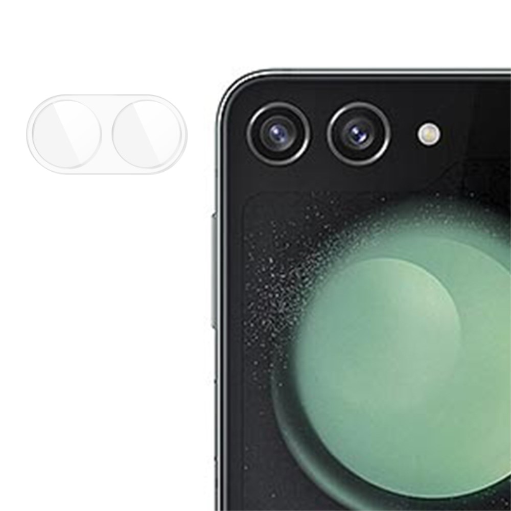 Protecteur d'objectif verre trempé Samsung Galaxy Z Flip 6, transparent