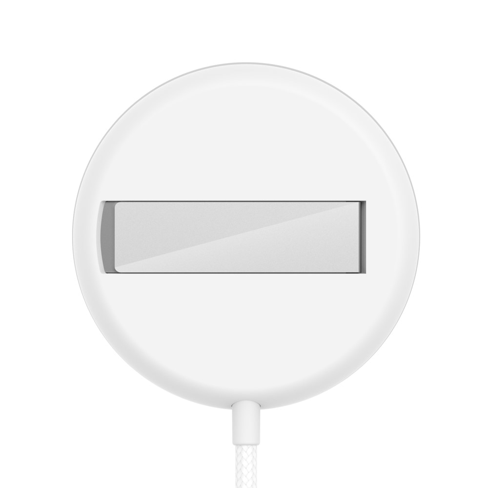 Chargeur Sans Fil Qi2 15W MagSafe avec Support, blanc