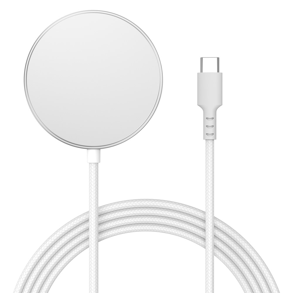 Chargeur Sans Fil Qi2 15W MagSafe , blanc