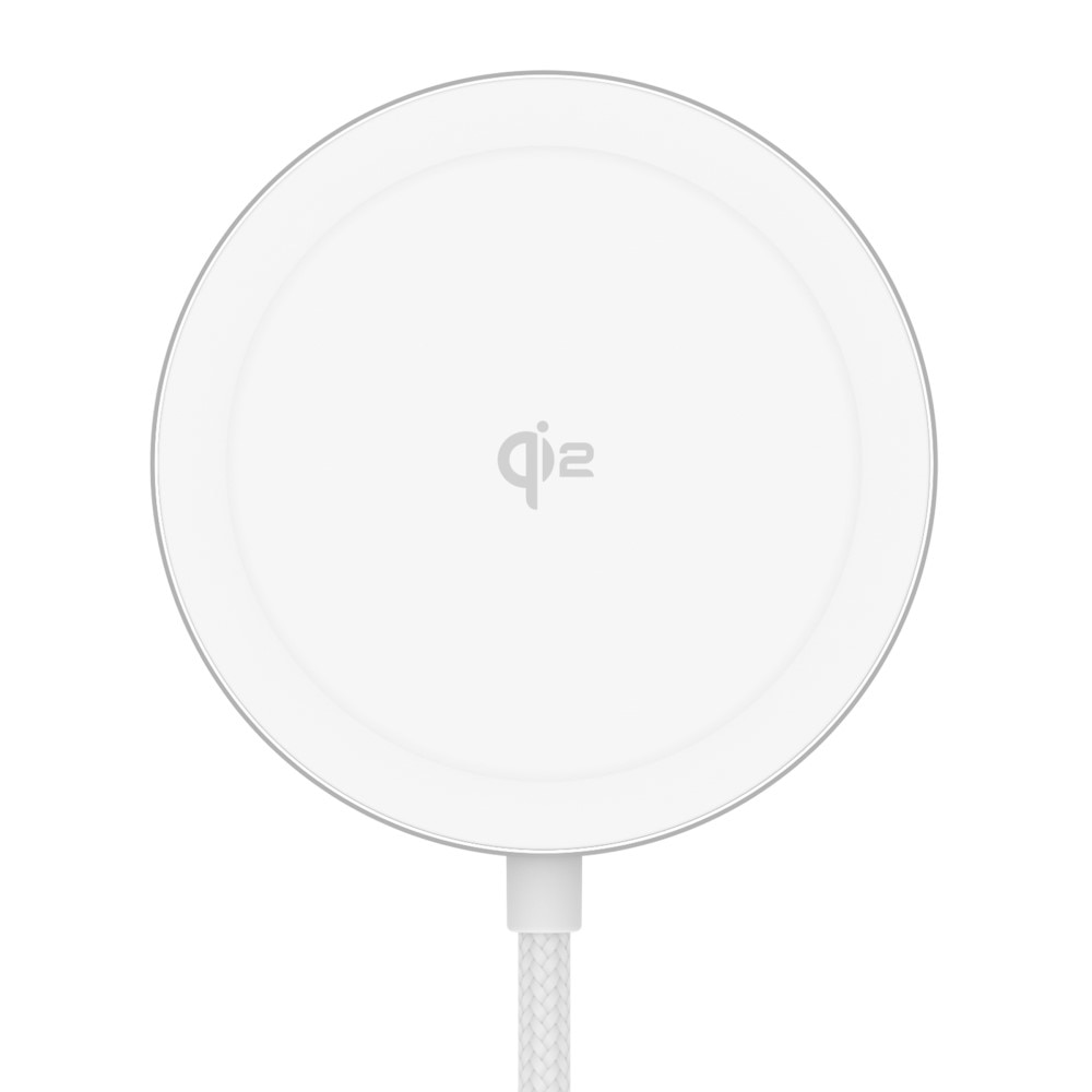 Chargeur Sans Fil Qi2 15W MagSafe , blanc