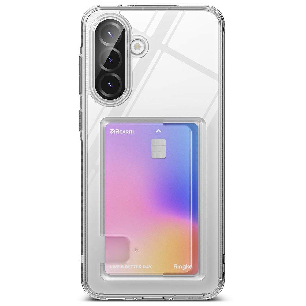 Coque Fusion Card Samsung Galaxy A56, transparent