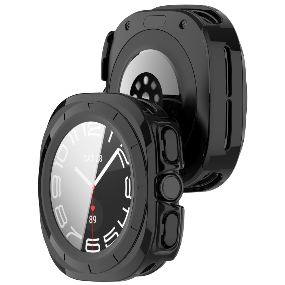 Full Cover Case Samsung Galaxy Watch Ultra 47mm,  noir