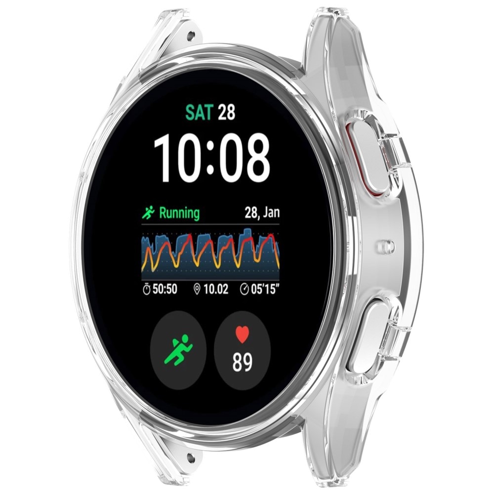 Coque rigide Samsung Galaxy Watch 7 44mm, Transparent