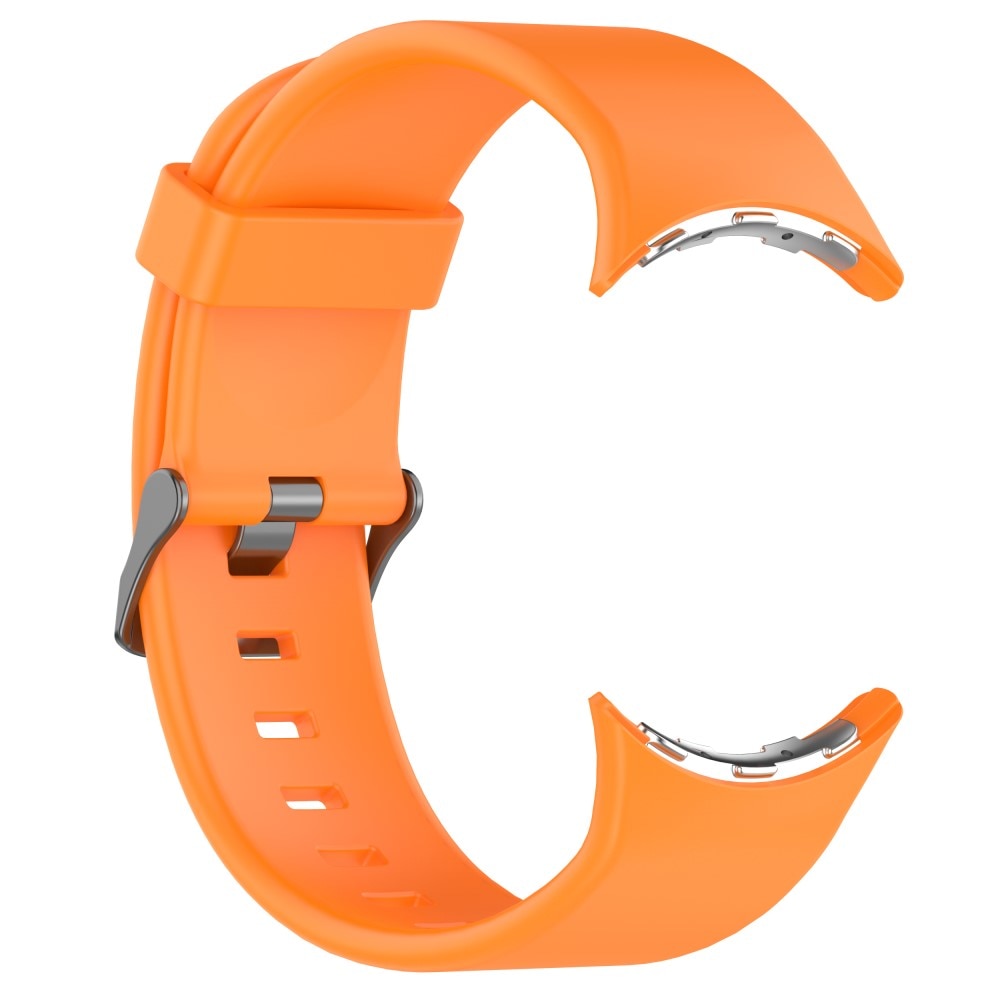 Bracelet en silicone pour Google Pixel Watch 3 XL 45mm, orange