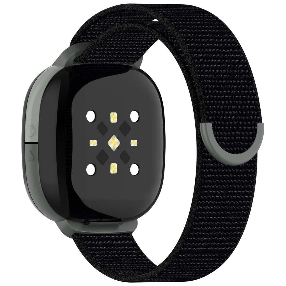 Bracelet en nylon Fitbit Ace LTE, noir