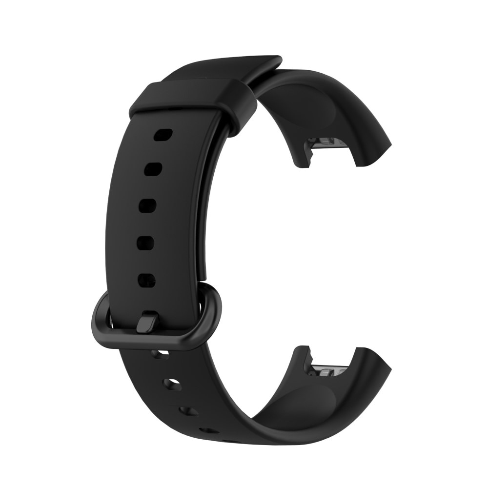 Bracelet en silicone pour Xiaomi Mi Watch Lite, noir