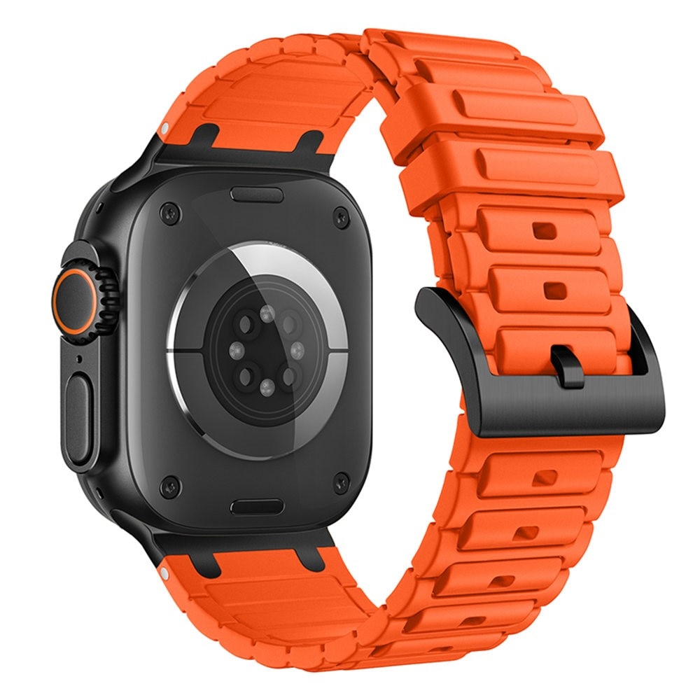 Tough Silicone Strap Apple Watch Series 1-3 42mm, Orange