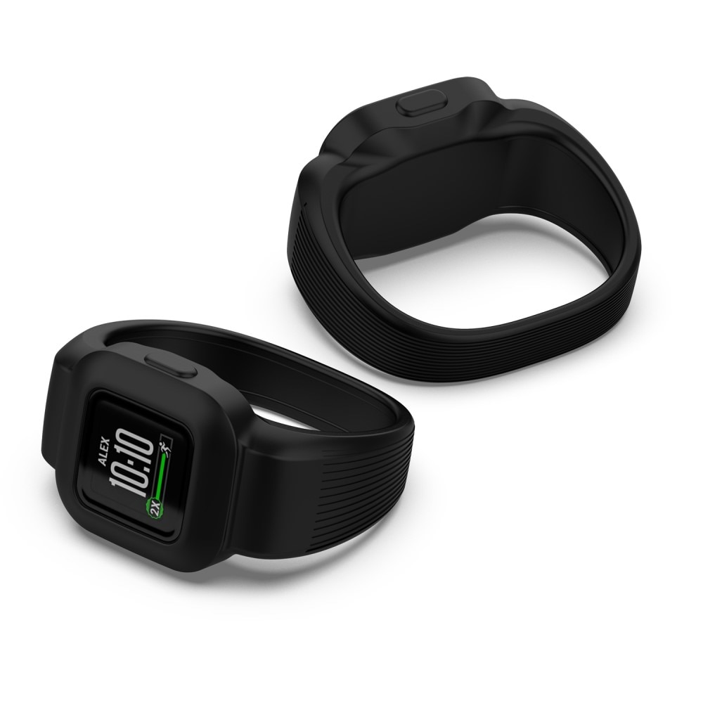 Bracelet en silicone Garmin Vivofit Jr. 3, noir