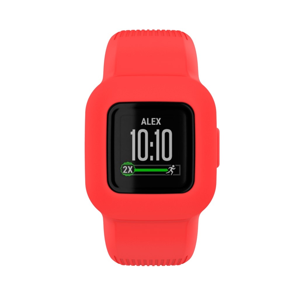 Bracelet en silicone Garmin Vivofit Jr. 3, rouge