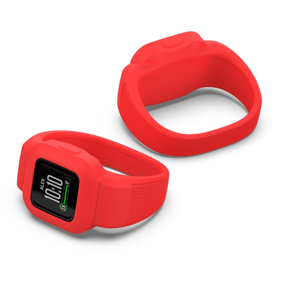 Bracelet en silicone Garmin Vivofit Jr. 3, rouge