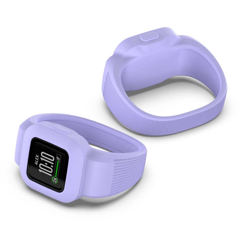 Bracelet en silicone Garmin Vivofit Jr. 3, violet