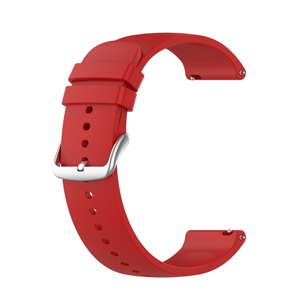 Bracelet en silicone pour Garmin Forerunner 265, rouge