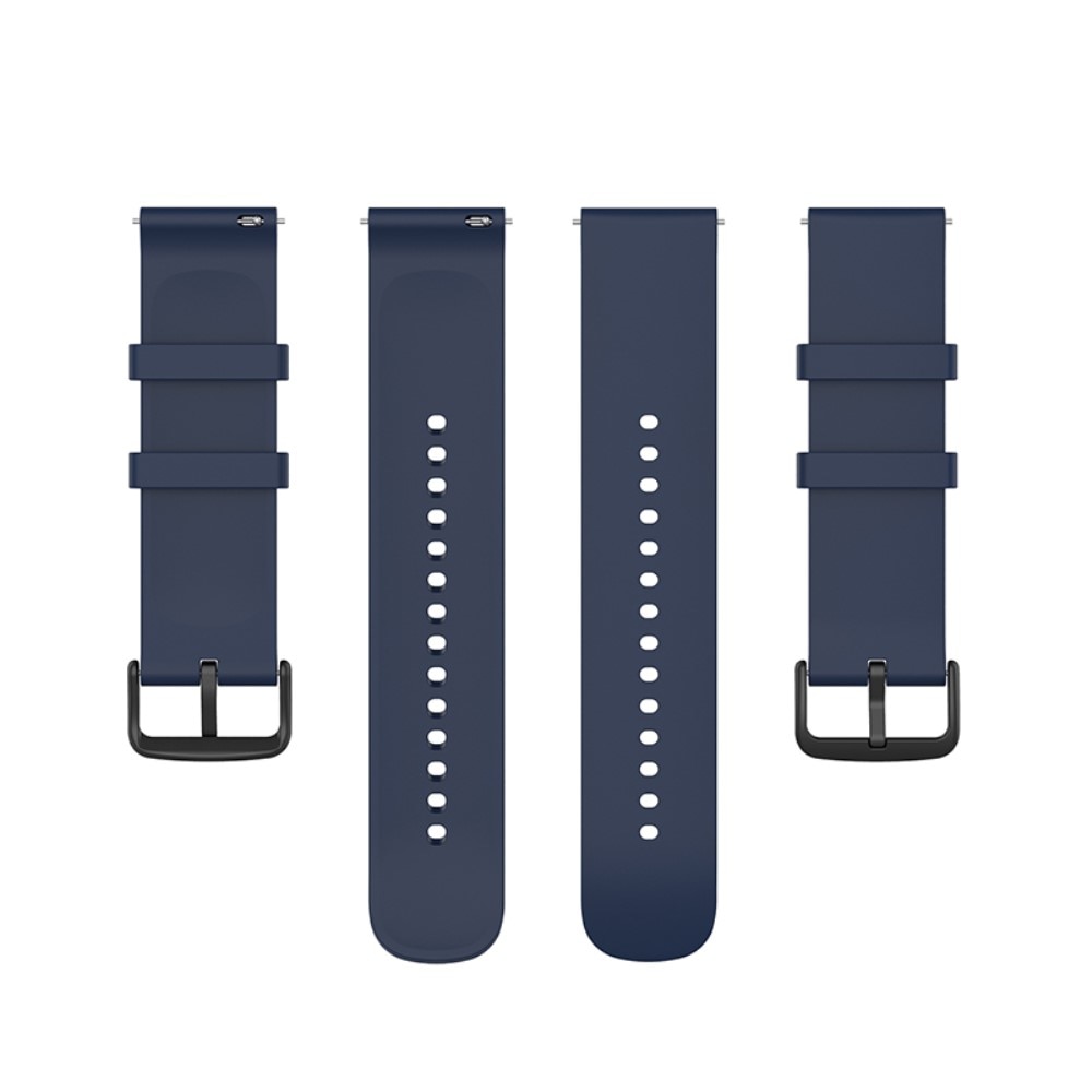 Bracelet en silicone pour Suunto 9 Peak Pro, bleu